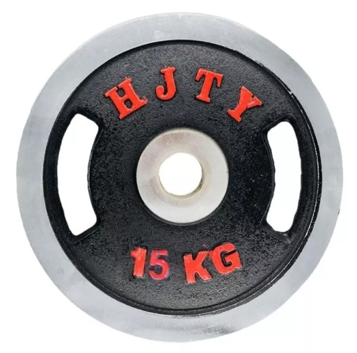 Par Discos 15 Kg Asas Olímpico Cromado Grip-0