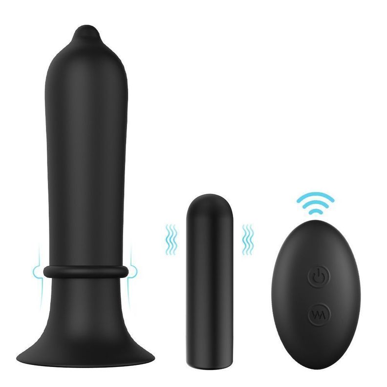 Plug Anal Vibrador Control Remoto Titi-1