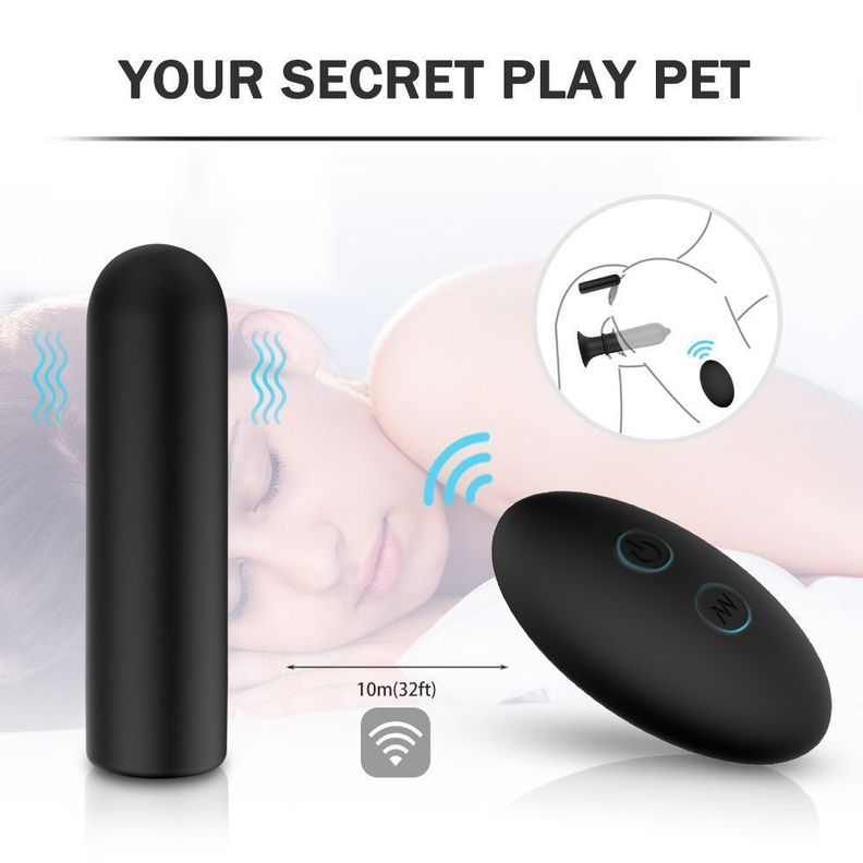 Plug Anal Vibrador Control Remoto Titi-5