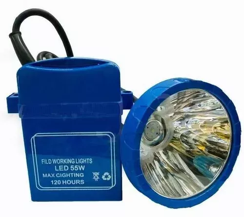 Foco Led Caza 55w Linterna Minera Caza Luz Blanca-0