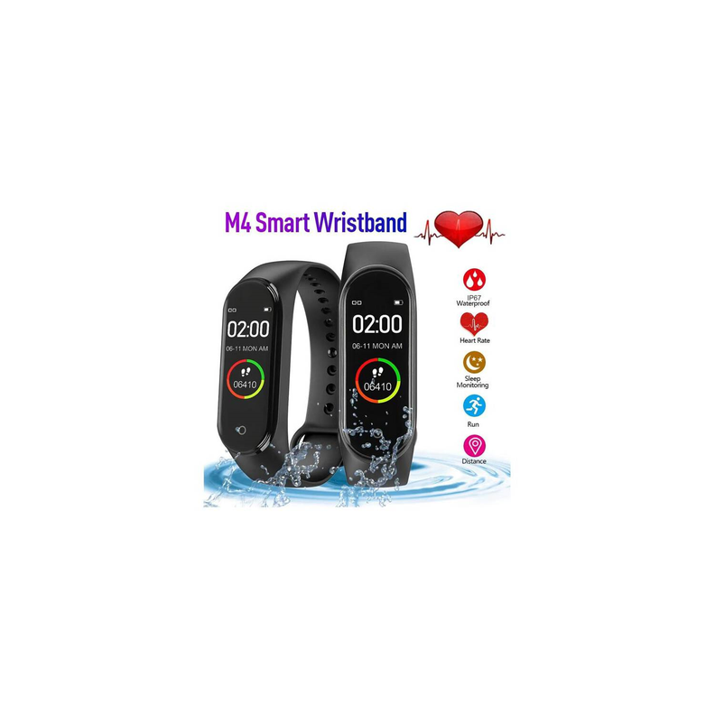Reloj Inteligente Smartwatch M4 Pulsera Silicona Deportivo-1