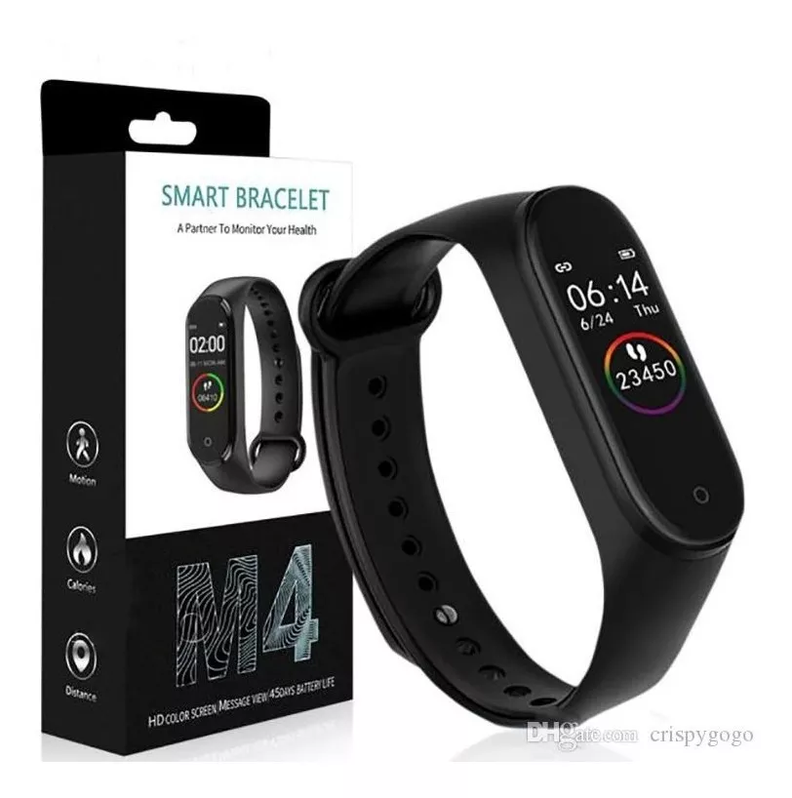 Reloj Inteligente Smartwatch M4 Pulsera Silicona Deportivo-2