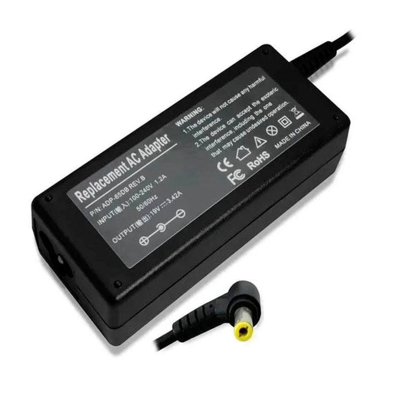 Cargador Para Notebook Acer Aspire 19v 3.42a 5.5mm-0