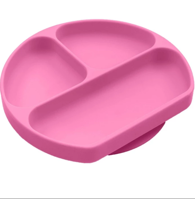 Plato De Silicona De Succión Y Ventosa Para Niño-0