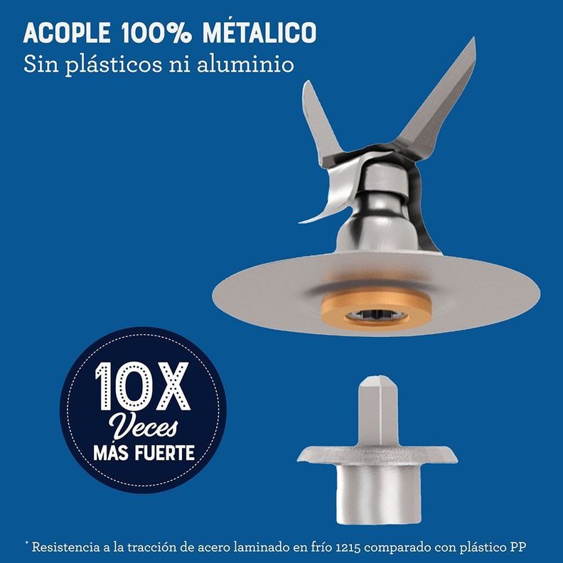 Licuadora Oster® Vaso de Vidrio 6 Velocidades + Pulso Blstpeggpb-5