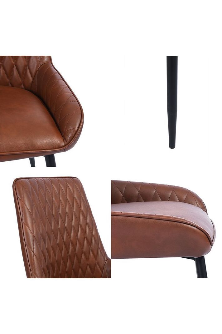 Pack 2 Sillas de Comedor Breton Café-4