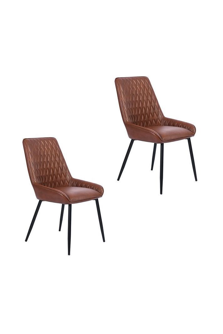 Pack 2 Sillas de Comedor Breton Café-3