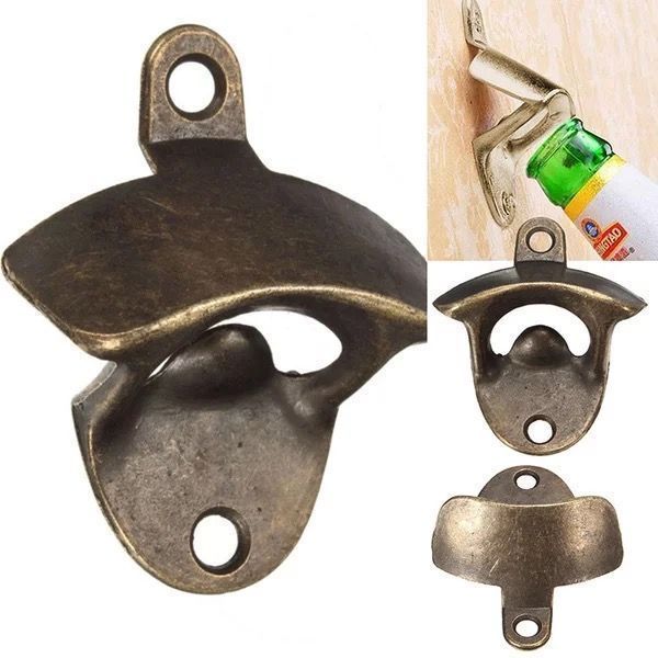 Abridor Destapador Botellas de Cerveza Pared Rustico-1