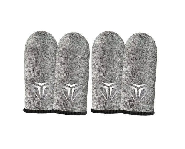 Pack X4 Dedales Gamer Fundas Dedos Fibra Cobre Edición Elite S5-ELITE-0