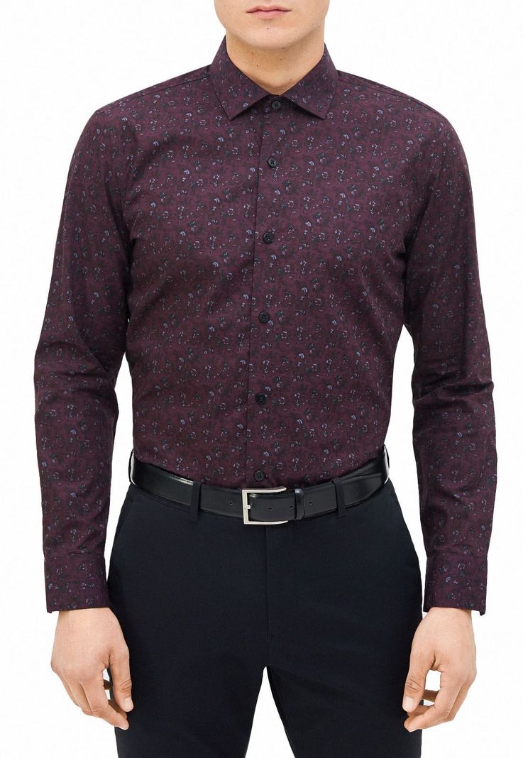 Camisa Estampada Formal