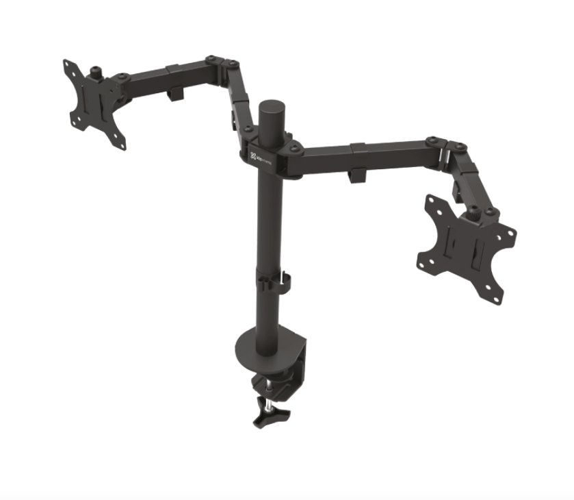 Soporte Articulado Doble Monitor 13 a 27 Pulgadas Klipx KPM-310-0