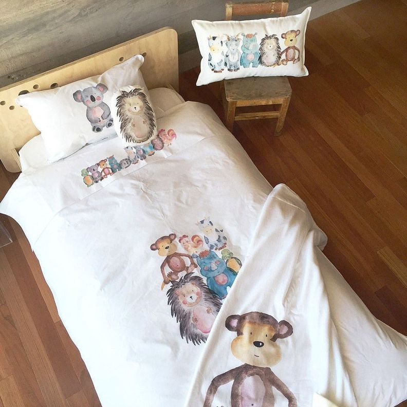 Set Pack & Play Animales Acuarela-1