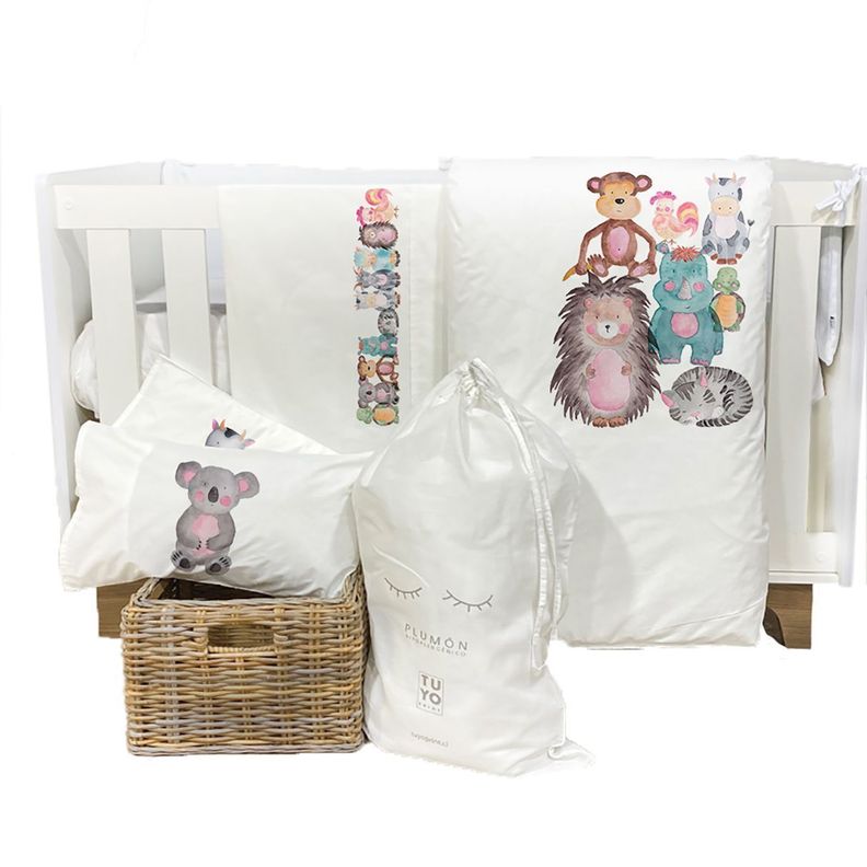 Set Pack & Play Animales Acuarela-0