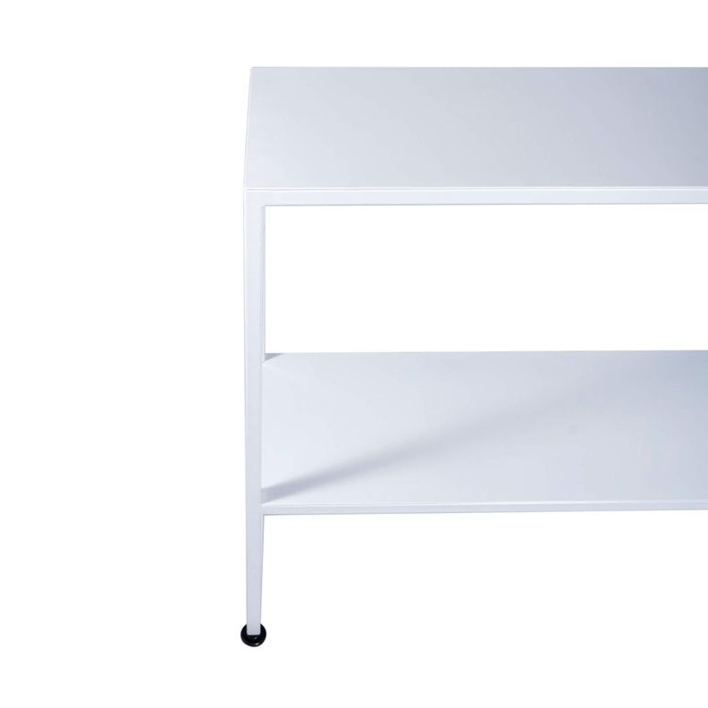 Arrimo Dos Niveles | Metal White-2