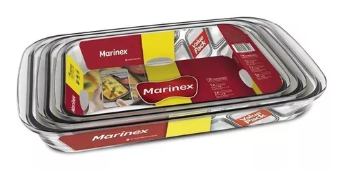 Pack De 3 Fuentes Rectangulares Marinex-0