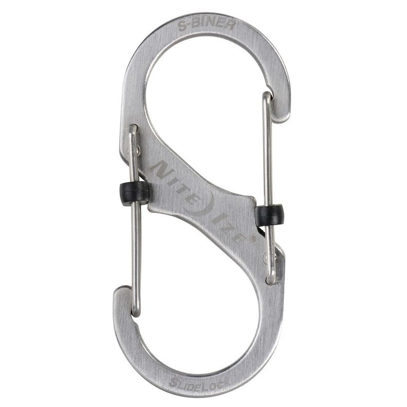 Mosqueton Dual S-BINER Nite ize Gris