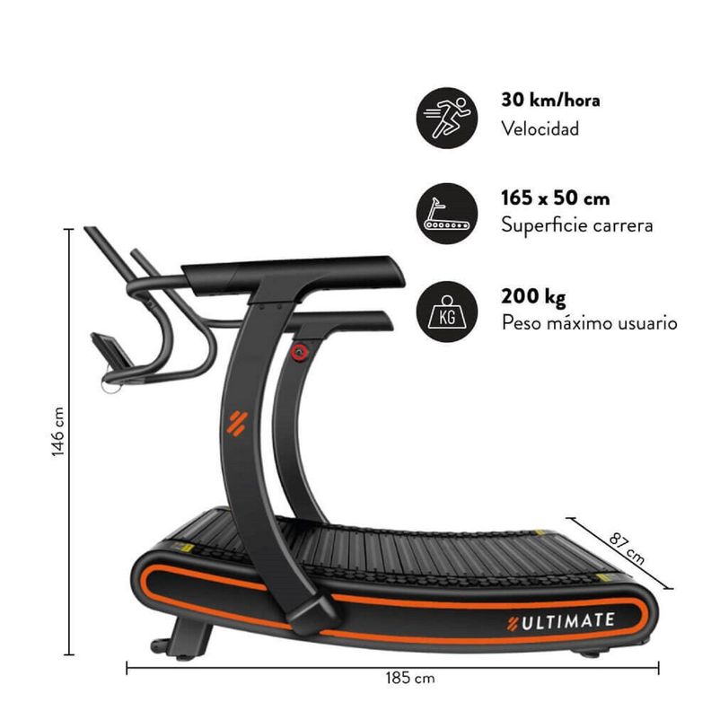 Trotadora Curva C1000 Elite-1