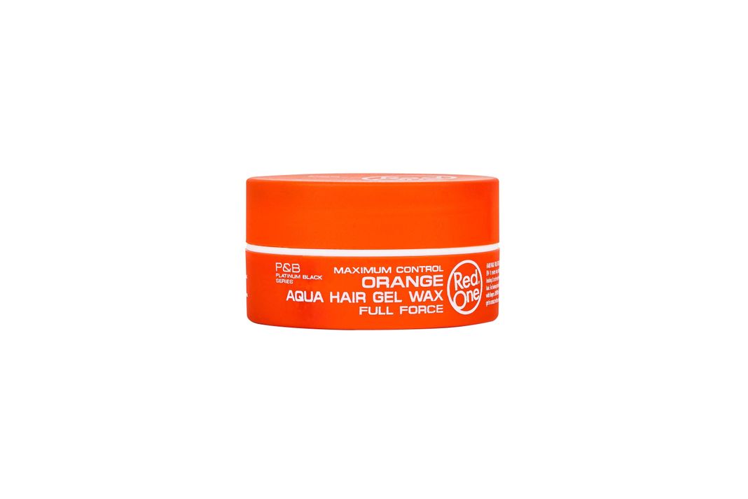 Cera Red One Aqua Hair Wax Orange 150ml-3