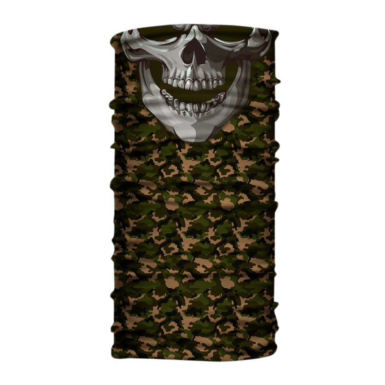 Bandana, Fugaz Store, Verde, Camu-Skull Verde-1