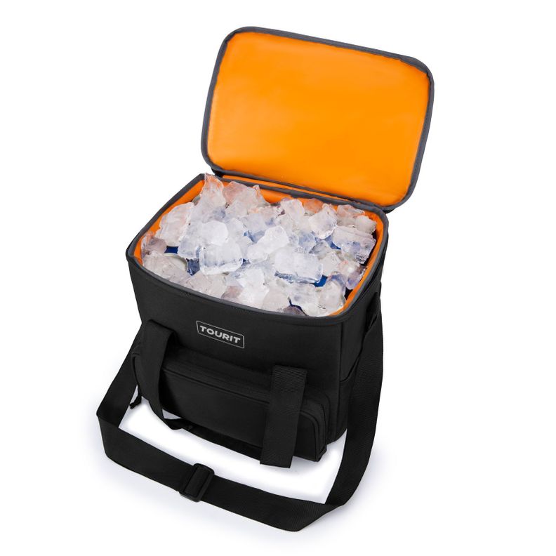 Tourit Cooler Bag refrigerador aislado portátil de 14L -Negro-2