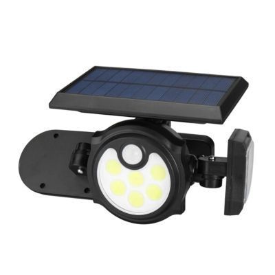 Lampara De Seguridad Solar-3 Cabezales-Sensor De Movimiento 140COB -2