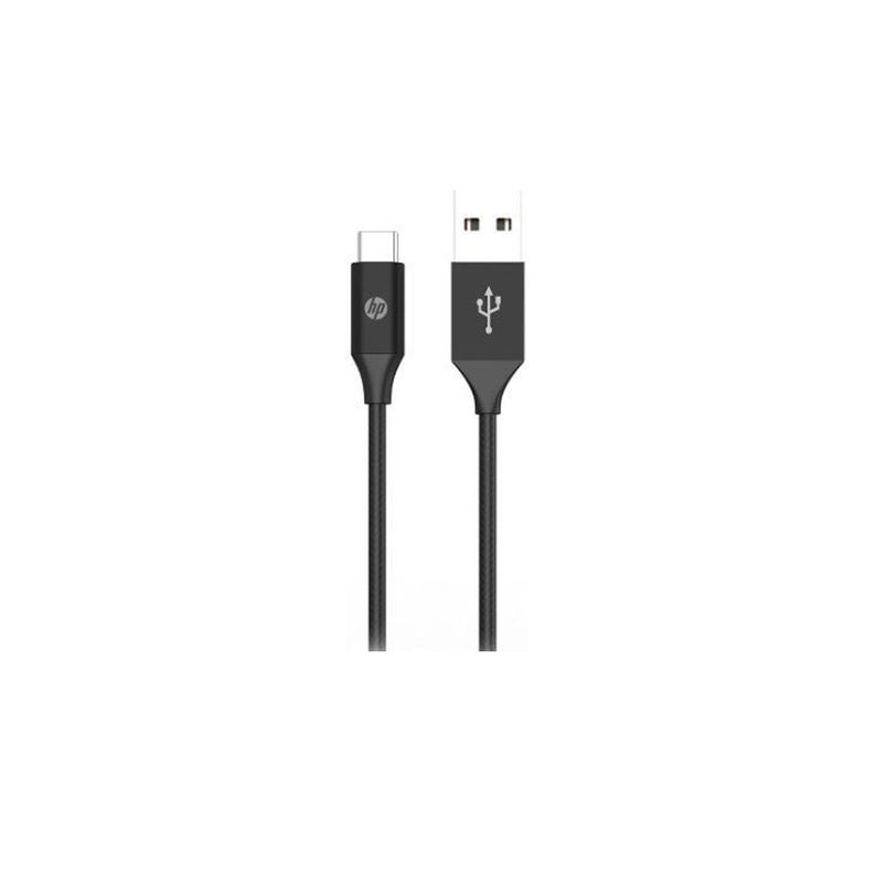 Cable HP USB 2.0 a Tipo C 2mt Black-0