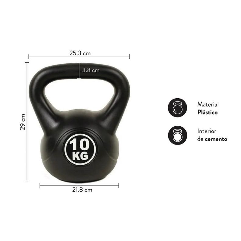 Kettlebell – Pesa Rusa 10 kg-1