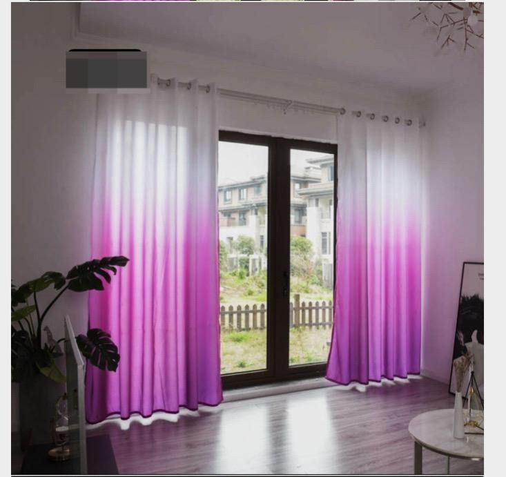 Visillos En Degradé — VD8 morado-0