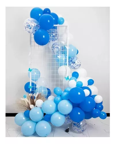 Pack 25 Set De Cumpleaños Globos Cumpleaños Globo Metalizado-4