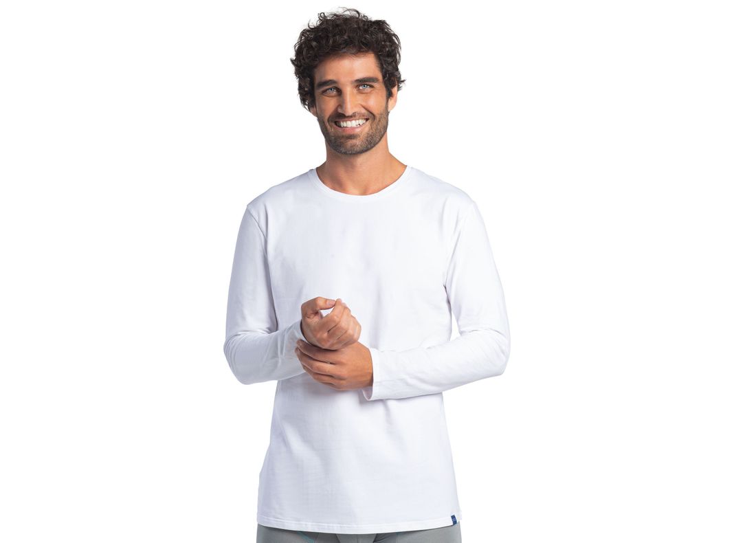 CAMISETA MANGA LARGA HOMBRE.-0