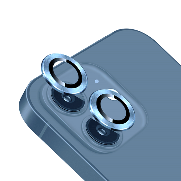 Protector Para Lente Camara iPhone 14 /14 Plus - Azul Sierra-0