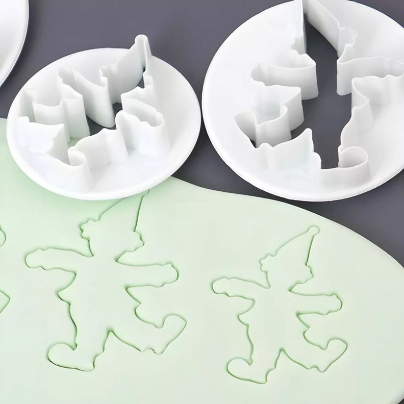 3 Moldes De Galleta Cortador Galletas Moldes Galletas Payaso-3