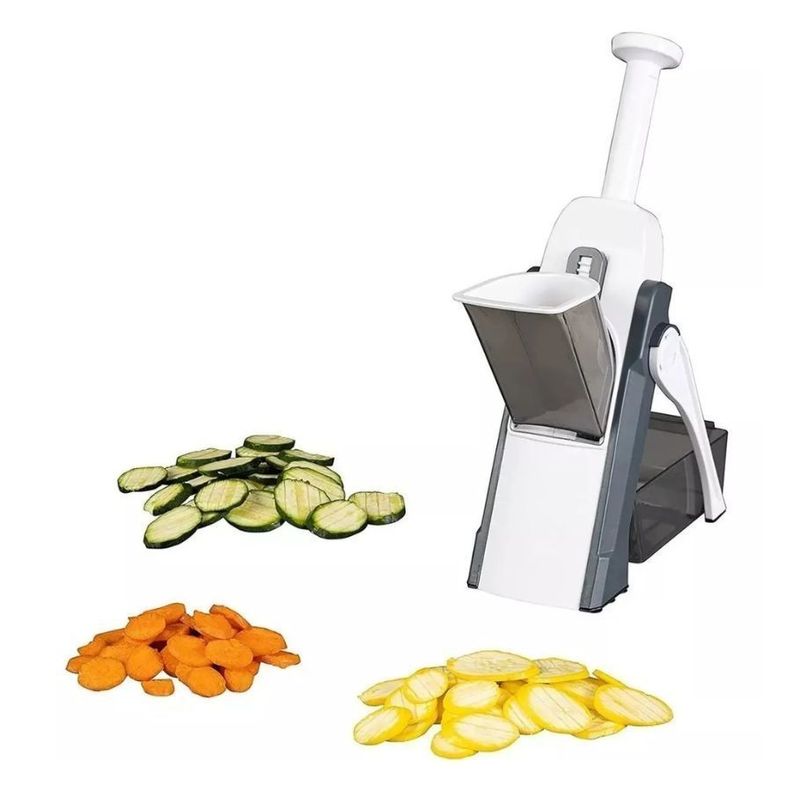 Picador Rebanador Verduras Frutas Rayador -3