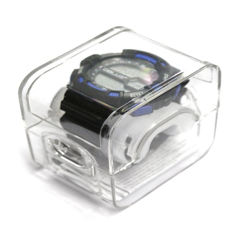 Reloj Digital Deportivo Pantalla Led Funcion Alarma Azul Dblue-1