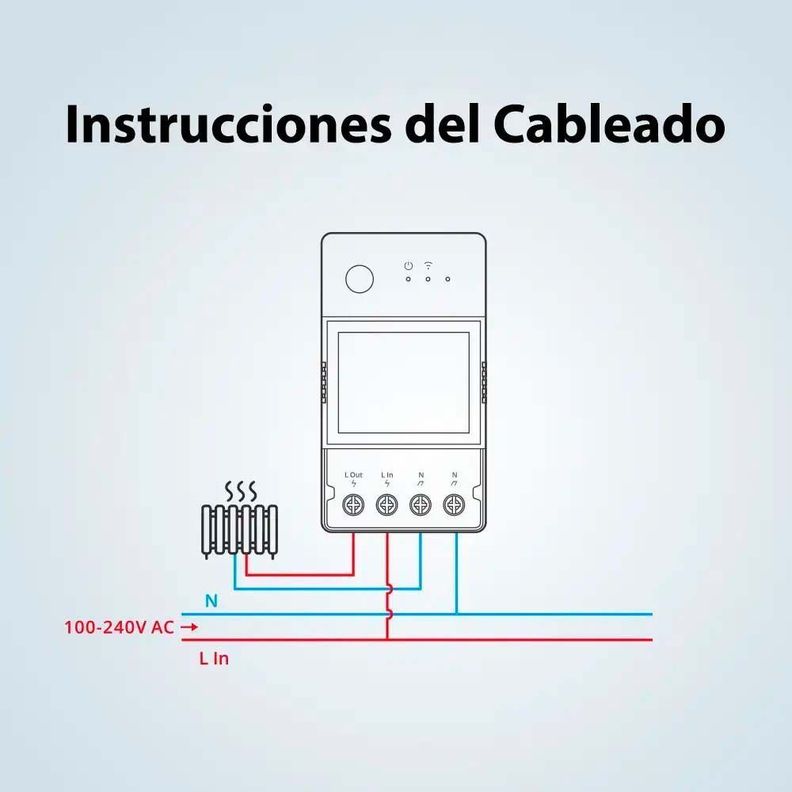 Interruptor WiFi TH Elite 20A-4