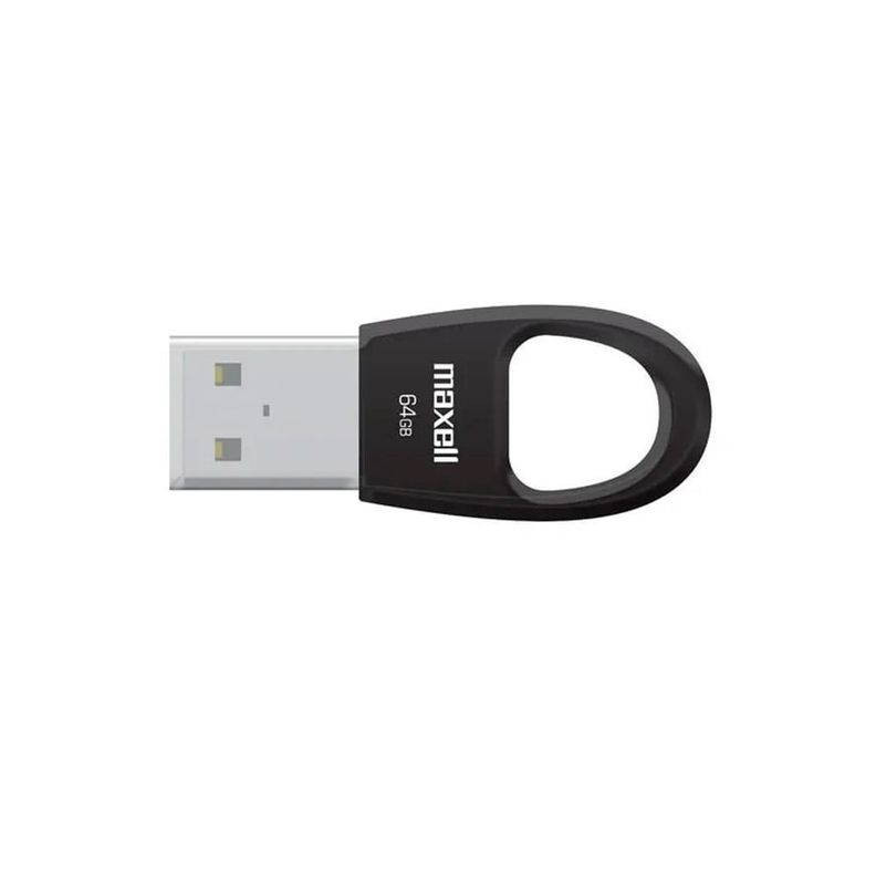 Pen Drive 64gb Maxell Usbkey Black-0