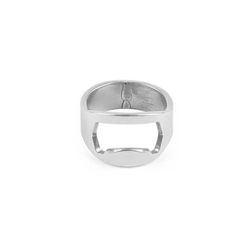 Anillo Abridor de Botellas Cervezas, Anillo Destapador-0