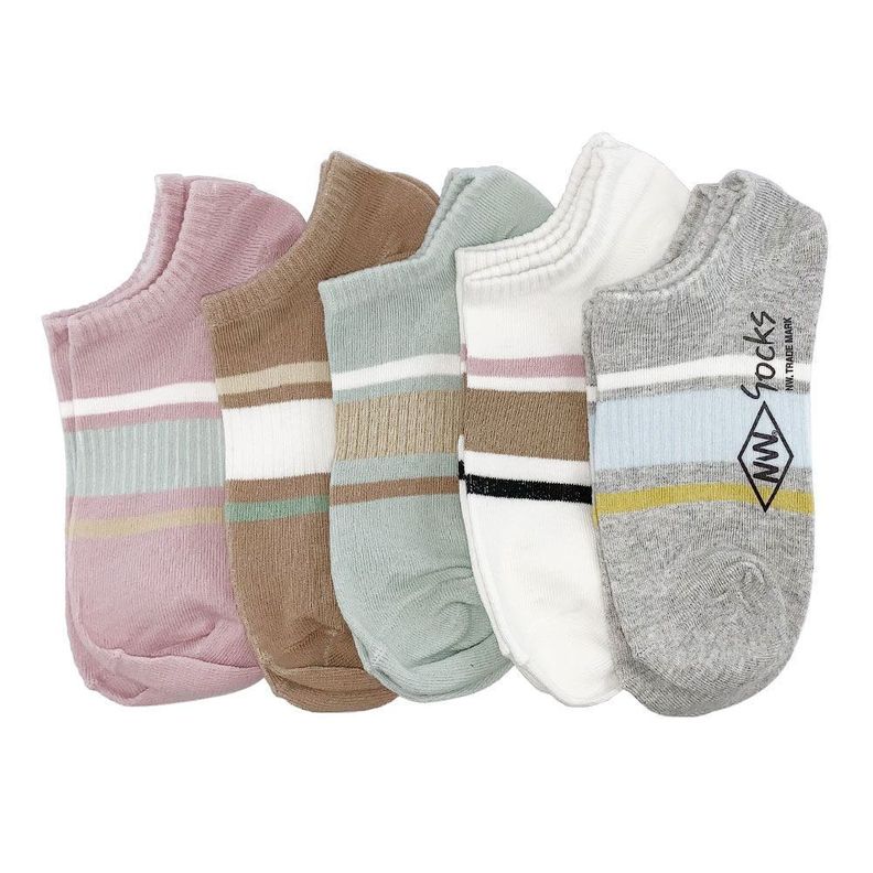 Calcetines con diseño, NW, modelo tobillo, pack de 5-0