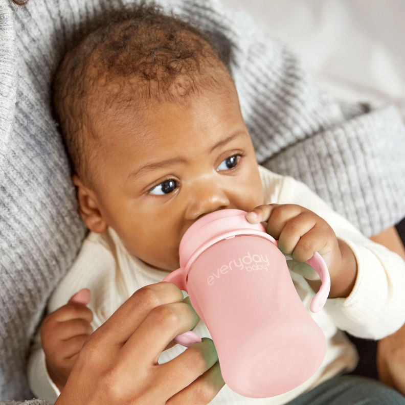 Vaso De Entrenamiento Sippy 150ml Rosado-4