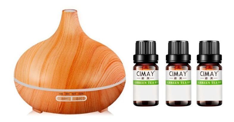 Humidificador Aromatizador + 3 Esencia-0