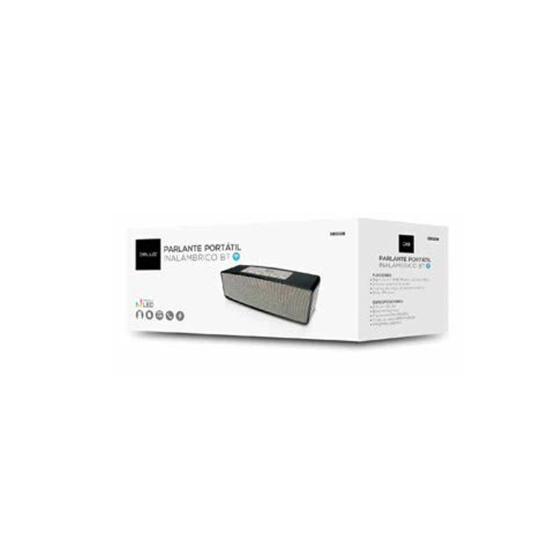 Parlante Portatil Bluetooth USB AUX Radio FM Dblue-1