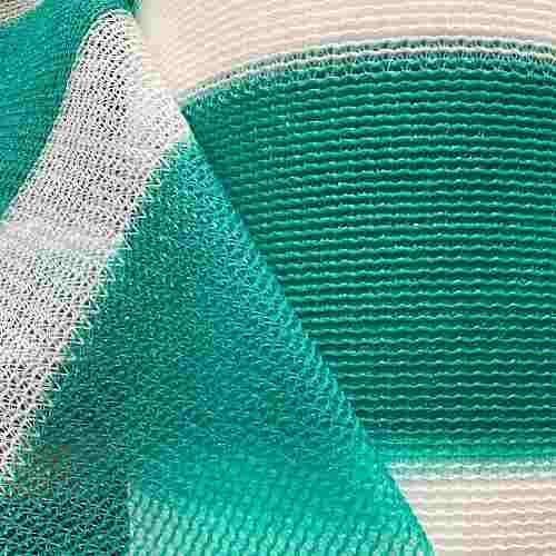 Malla Sombra Franjeada 80% de 2,1 × 100 m Verde/Blanco-1
