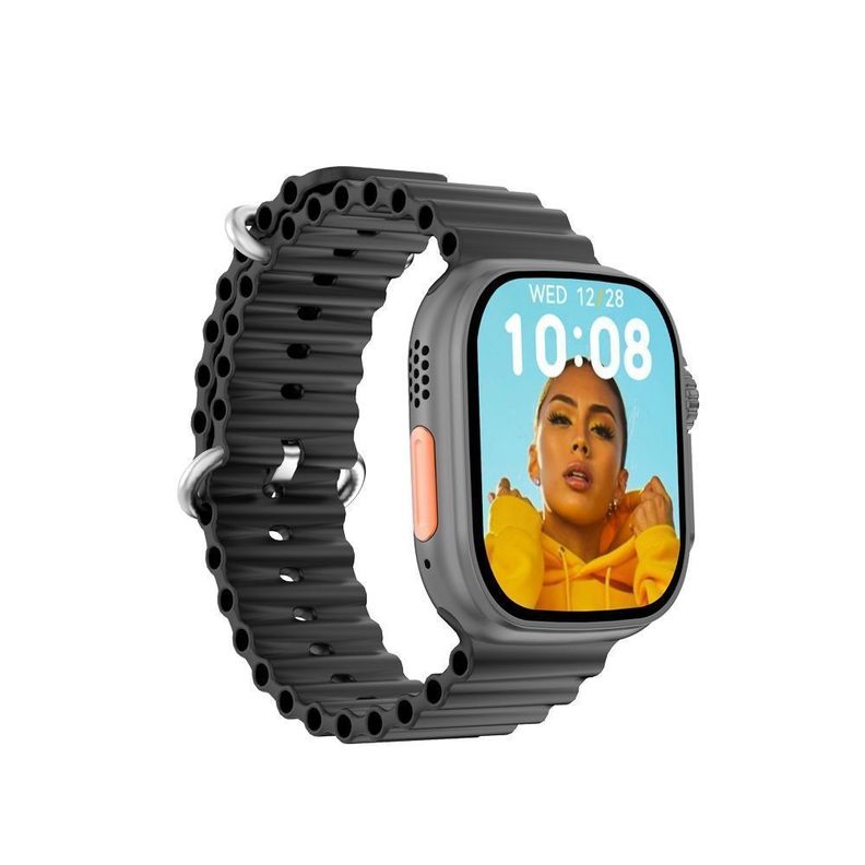 Smartwatch Bluetooth llamadas 2,1" 380mAh DT8 ULTRA MAX - negro-2