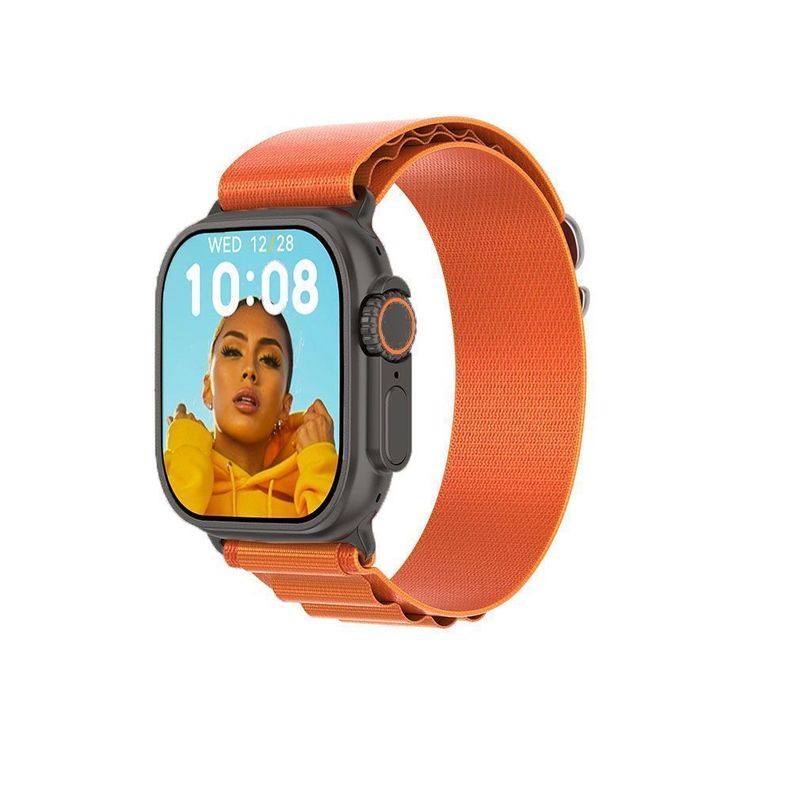 Smartwatch Bluetooth llamadas 2,1" 380mAh DT8 ULTRA MAX - negro-1