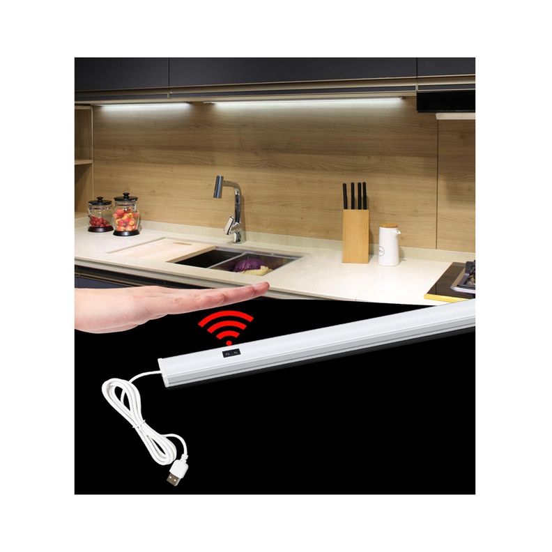 Tubo de Luz Con Sensor 30cms Para Cocina o Closet-2