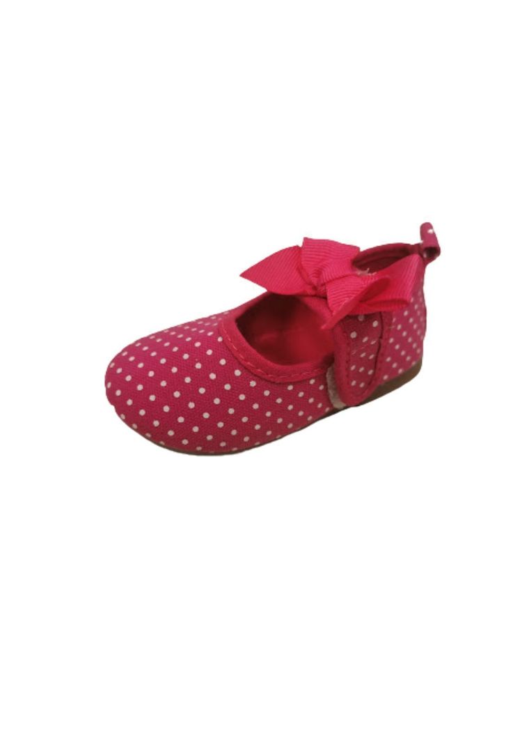Sandalia Nina Velcro Fucsia