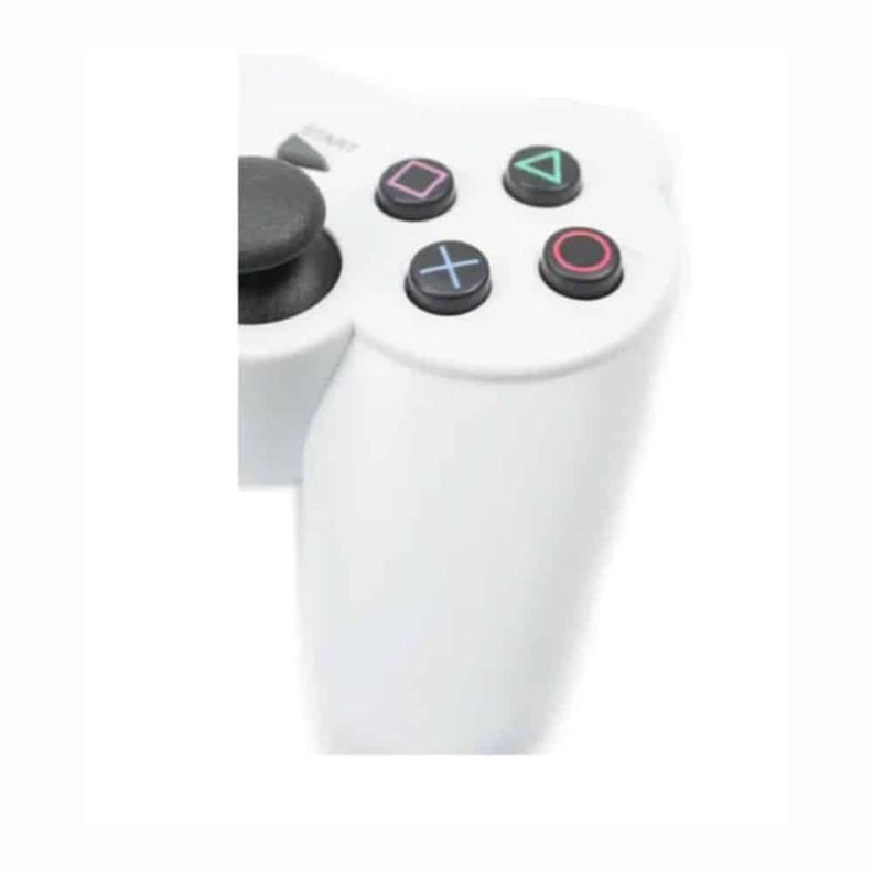 Mando Gamepad joystick Ps3 Bluetooth Inalambrico- Blanco-2