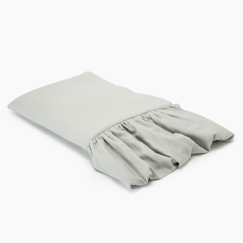 Set piecera + 2 fundas de cojín tablitas S. King gris-1