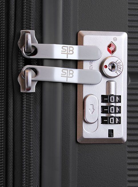Pack Maletas Xpos SwissBag S+M Gris-2