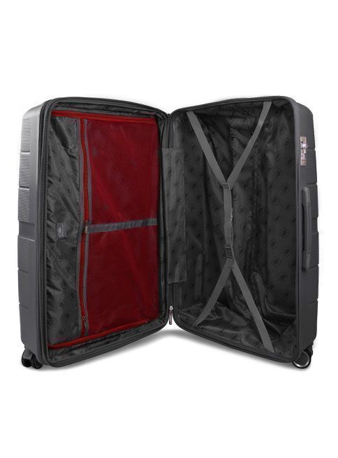 Pack Maletas Xpos SwissBag S+M Gris-1